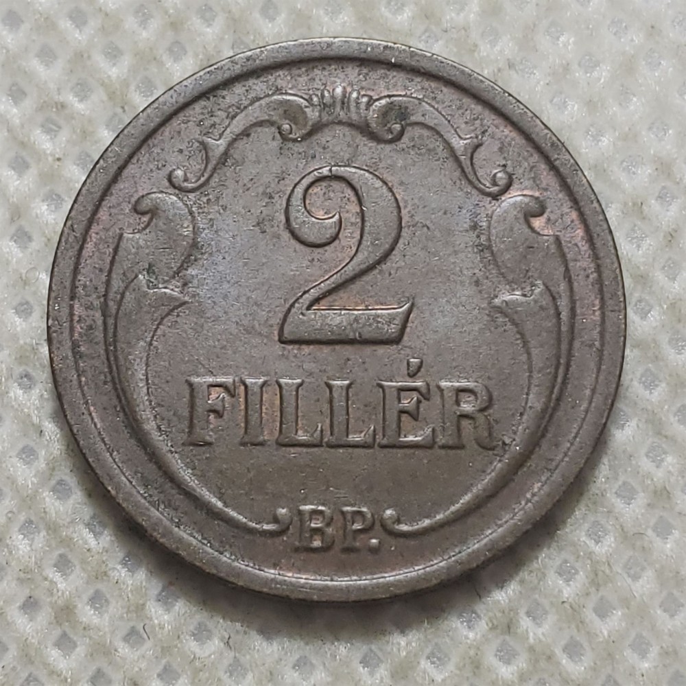 Vengrija 2 fileriai 1937 AU